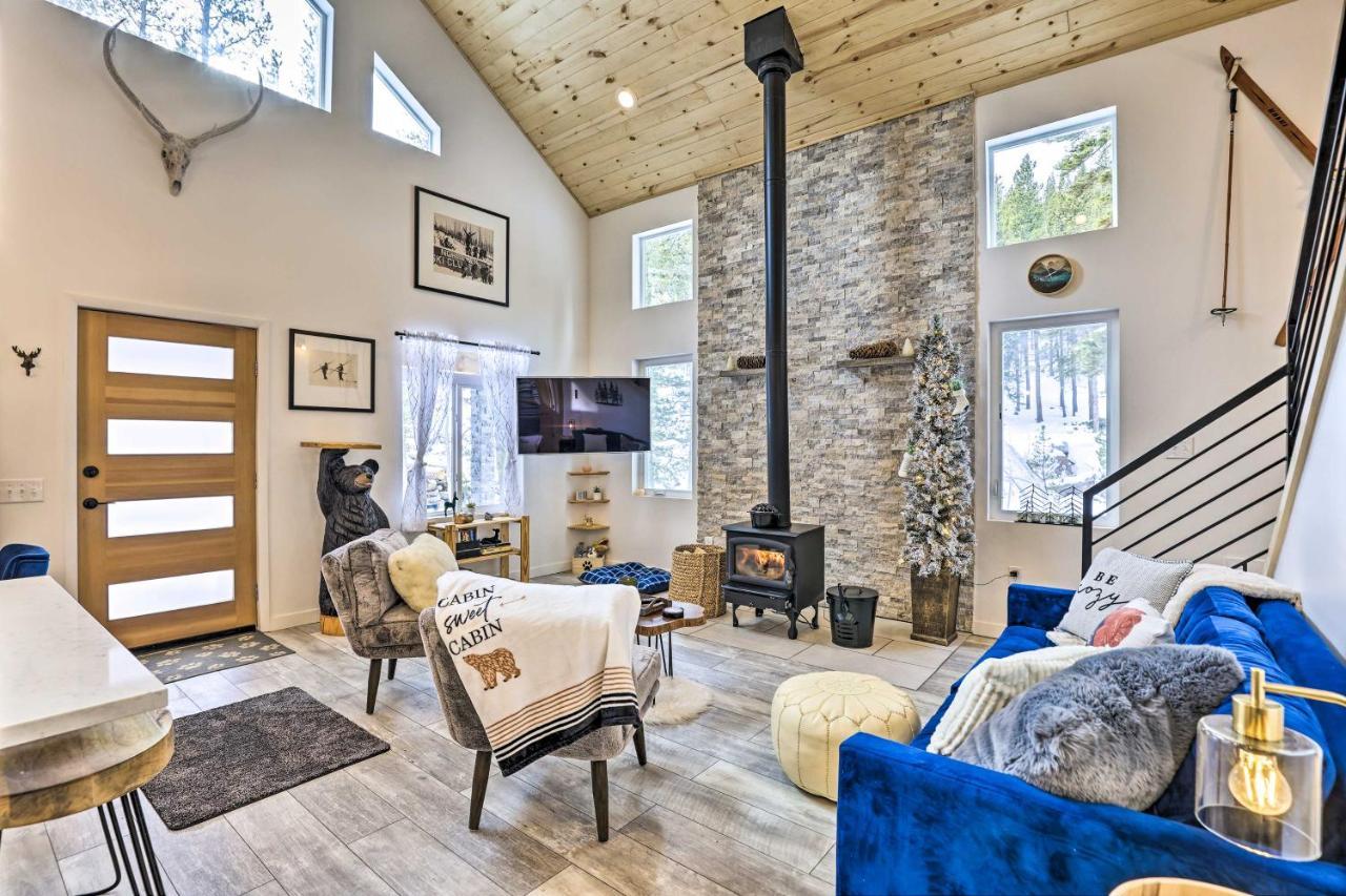Modern Mtn Cabin Less Than 2 Mi To St Marys Glacier Idaho Springs Extérieur photo