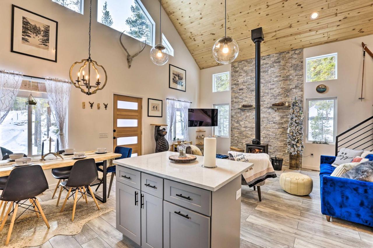 Modern Mtn Cabin Less Than 2 Mi To St Marys Glacier Idaho Springs Extérieur photo